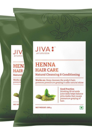 jiva-henna-hair-care-powder-mehendi-200-g-pack-of-2-for-all-hair-types-control-hair-fall-repairs-damaged-hair