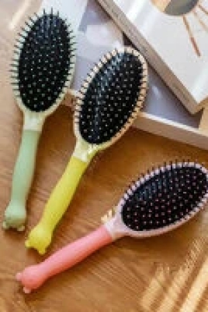 stylish-best-quality-hair-brush-multicolours-yellow