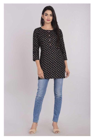 kbz-black-rayon-straight-kurti-s