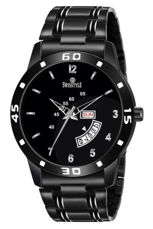 swisstyle-black-stainless-steel-analog-mens-watch