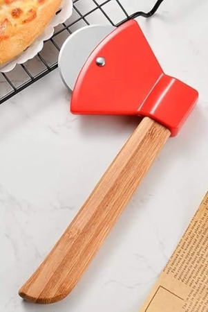 kathiyawadi-axe-shaped-pizza-cutter-with-sharp-rotating-blade-for-pizza-bread-cakes-225-x-10-x-2-cm-red