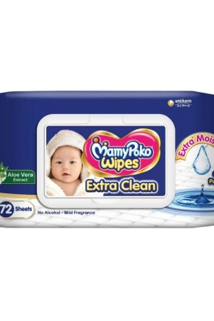 mamypoko-extra-clean-wipes-with-aloe-vera-pack-of-72-wipes