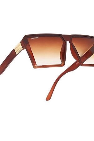 creature-brown-square-sunglasses-pack-of-1-medium