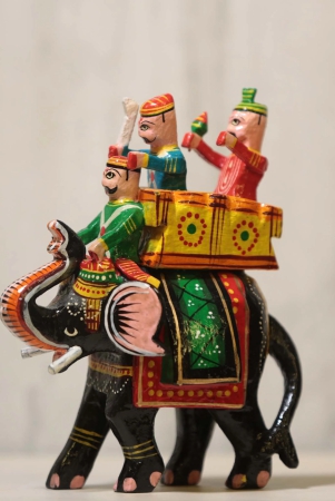 rajasthani-elephant-figurine-handpainted-wooden-home-decor-