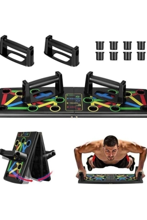 horsefit-pushup-board-15-in-1-push-up-board-for-men-push-up-bar-push-up-stand-pushup-bars-gym-equipment-for-men-excersing-equipment-chest-workout-equipment-black-black