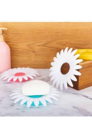 hingol-flower-shape-soap-holder-dish-for-home-kitchen-set-of-2