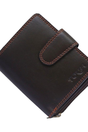 tough-women-casual-brown-genuine-leather-wallet-regular-size-11-card-slots-brown