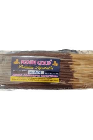 nandi-gold-premium-agarbathi-sticks-flavour-nidha-100grams-pack