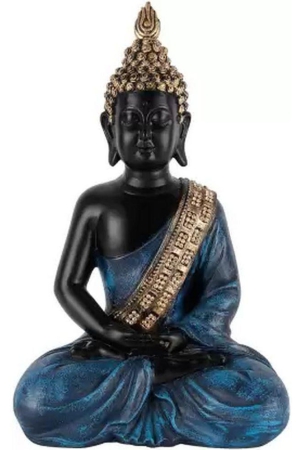 green-tales-samadhi-buddha-showpiece-24-cm-pack-of-1