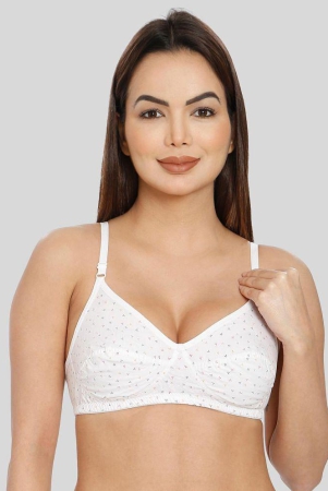 ilraso-white-cotton-non-padded-womens-t-shirt-bra-pack-of-1-none