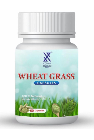 xovak-pharmtech-organic-wheat-grass-capsule-50-gm-pack-of-1