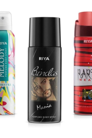 riya-melody-orchestra-bindas-party-wear-perfume-body-spray-for-unisex-150-ml-pack-of-3-