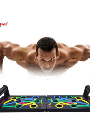 varkaus-push-up-board-with-14-in-one-muscle-toning-system-multifunctional-colour-coded-foldable-push-up-board-for-body-assorted