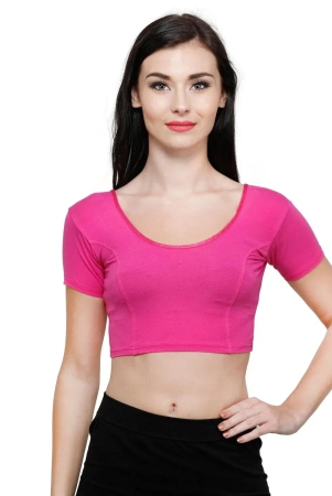 vami-womens-cotton-stretchable-readymade-blouses-magic-pink-s