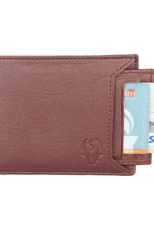 samtroh-brown-faux-leather-mens-regular-wallet-pack-of-1-