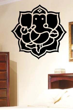 decor-villa-black-shri-om-ganesh-ji-wall-sticker