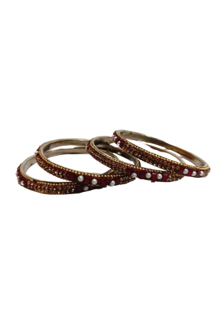 bridal-chura-set-of-4-bangles-in-red-and-white