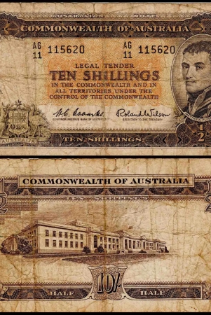 australia-10-shillings-very-used-damaged-banknote