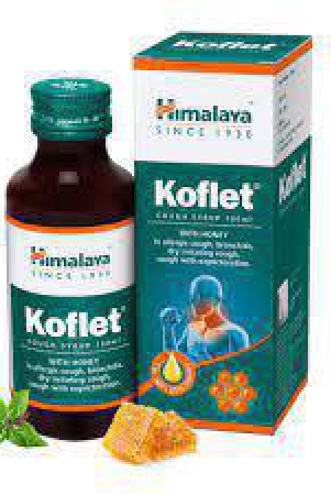 Koflet Syrup- An Ayurvedic Syrup For Treatment Of Cough, 100 ml pack