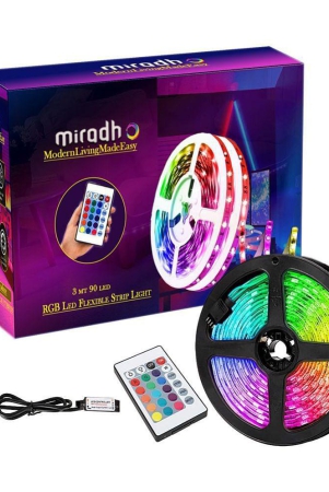 miradh-multicolor-3mtr-led-strip-pack-of-1-multicolor