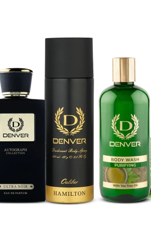 denver-gift-pack-autograph-collection-ultra-noir-bodywash-purifying-hamilton-caliber-200ml