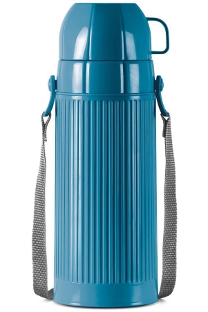 milton-precious-1000-plastic-insulated-flask-910-ml-capri-blue-bpa-free-food-grade-odour-free-easy-grip-easy-to-carry-light-weight-school-kids-picnic-blue