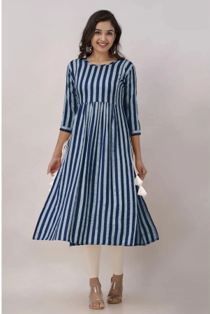 kapadia-rayon-striped-nayra-womens-kurti-navy-pack-of-1-none