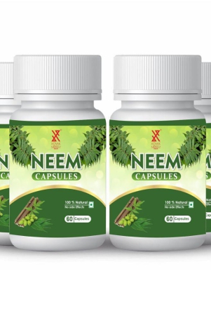 xovak-pharmtech-organic-neem-capsule-200-gm-pack-of-4