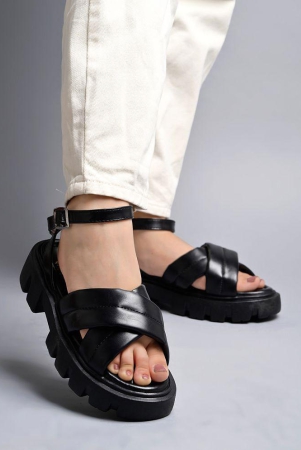 Shoetopia - Black Women''s Sandal Heels - None