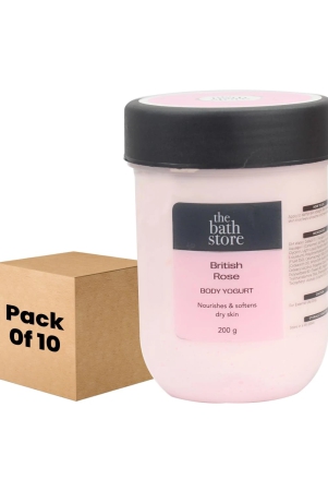 the-bath-store-british-rose-body-yogurt-200gm-pack-of-10-the-bath-store-british-rose-body-yogurt-200gm-pack-of-10