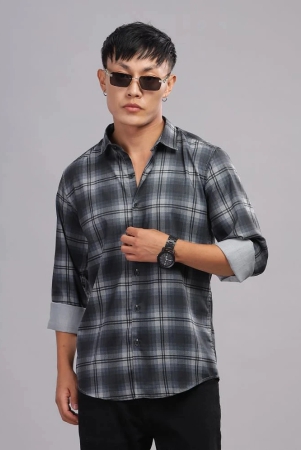 paul-street-polyester-slim-fit-checks-full-sleeves-mens-casual-shirt-black-pack-of-1-none