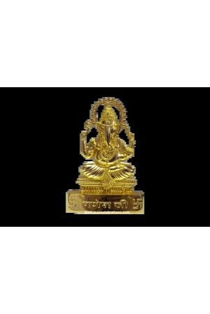 ganesha-standee-4-x-3-inches-gold