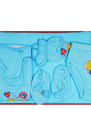 sathiyas-blue-cotton-5-pcs-gift-pack-0-6-months