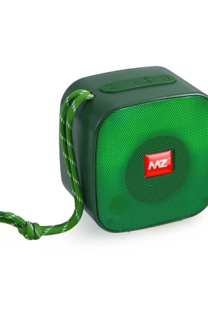 mz-m405sp-5-w-bluetooth-speaker-bluetooth-v-50-with-sd-card-slot-playback-time-6-hrs-green-green