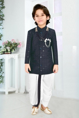 peacock-blue-indo-western-chikankari-kurta-and-dhoti-set-with-accessories-5-5-6-years