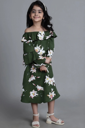 mini-ming-girls-floral-printed-off-shoulder-bell-sleeves-crepe-fit-flare-midi-dress