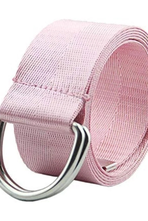 livosorb-pink-nylon-casual-belt-free-size