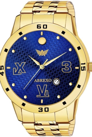 Abrexo Blue Stainless Steel Analog Mens Watch