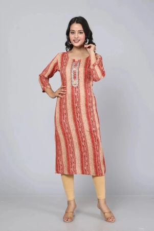 jc4u-red-rayon-womens-straight-kurti-pack-of-1-none