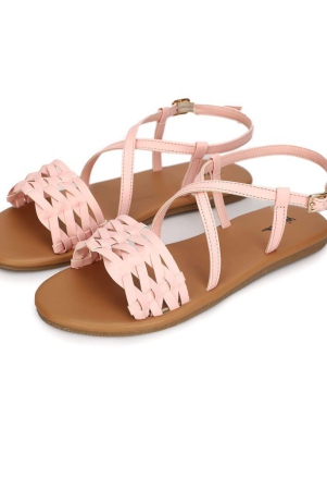 women-multi-strap-knotted-pink-sandals