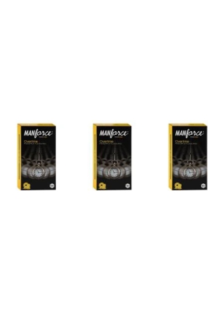 manforce-overtime-pineapple-3in1-ribbed-contour-dotted-condoms-10-pieces-x-pack-of-3-condom-set-of-3-30-sheets