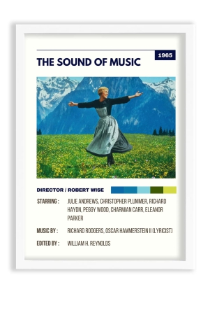 the-sound-of-music-retro-wall-art-a3-white-frame