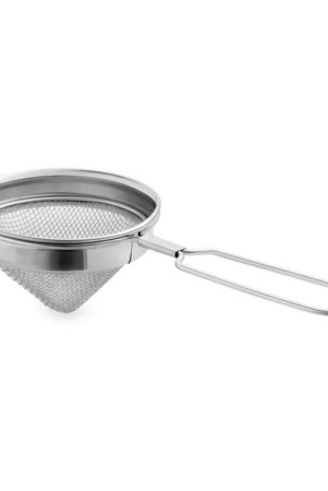 tinums-silver-steel-strainer-pack-of-1-silver