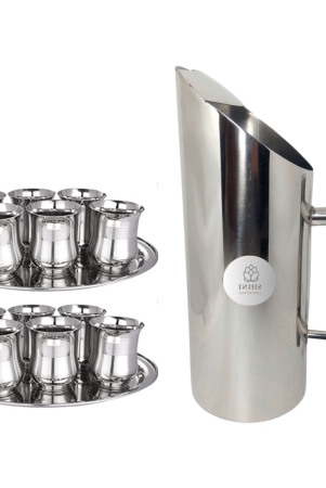 shini-lifestyle-stainless-steel-jug-and-best-steel-glass-set-water-jug-juice-glass-set