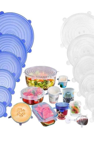 shanaya-microwave-safe-reusable-silicone-stretch-lids-covers-for-bowls-dishes-plates-pack-of-24-pieces