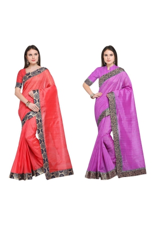 florence-art-silk-saree-with-blouse-piece-pack-of-2