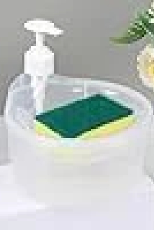 kathiyawadi-2-in-1-soap-pump-dispenser-for-dishwasher-liquid-soap-sponge-holder-free-sponge