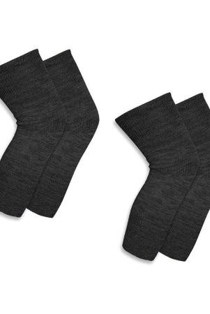 penyan-knee-warmers-woolen-knee-cap-unisex-elastic-support-fully-stretchable-grey-2-pair-none