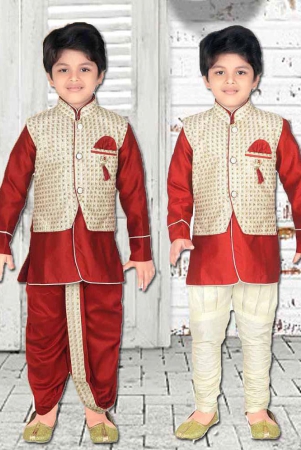 ahhaaaa-kids-indian-ethnic-waistcoat-kurta-breaches-and-dhoti-pant-set-for-baby-boys-none