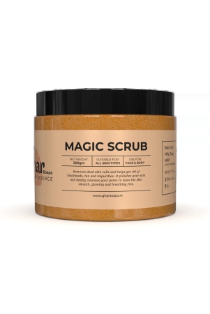 magic-scrub-sandal-wood-and-saffron-200-g